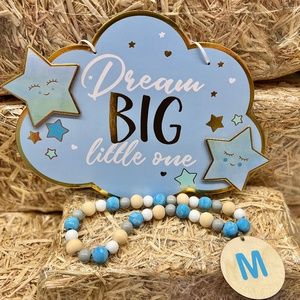 Wooden stringed beads